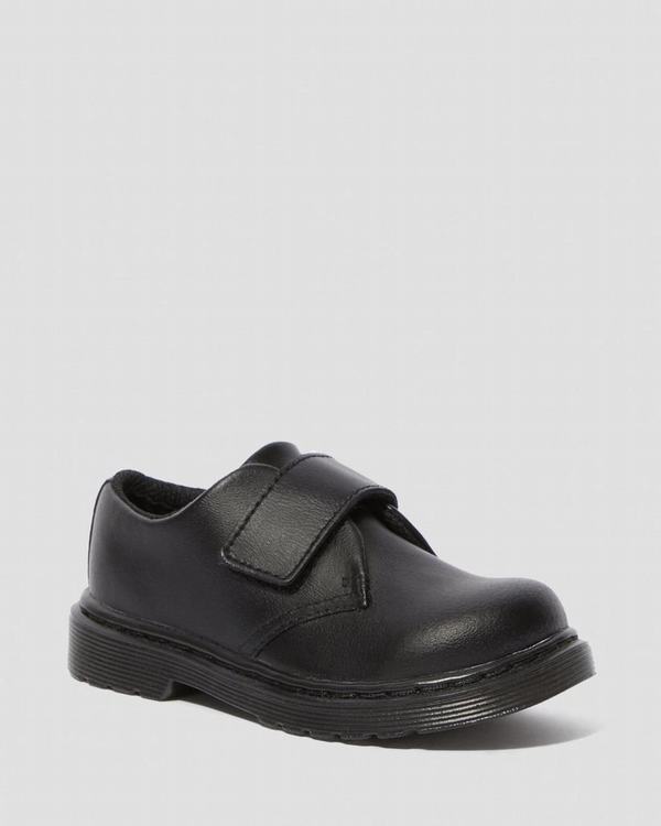 Dr Martens Dětské Polobotky Toddler Kamron Černé, CZ-506182